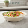 Bosnal – Sugarcane Bagasse Compostable 10 inch Round Plates with 16 Oz Bowls and Cutlery