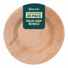 Bosnal - Palm Leaf Biodegradable Bowls, 9.5 inch Round Soup Bowl Bosnal