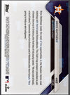 2025 Topps Now Brice Matthews #449 Orange Foil /25 Houston Astros Rookie RC Baseball Card