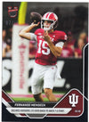 2025 Topps Bowman U Now Fernando Mendoza #33 Black Foil /10 Indiana Hoosiers Rookie RC Football Card