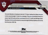 2025 Topps Bowman U Now Fernando Mendoza #33 Gold Foil /50 Indiana Hoosiers Rookie RC Football Card