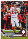 2025 Topps Bowman U Now Fernando Mendoza #60 Gold Foil /50 Indiana Hoosiers Rookie RC Football Card