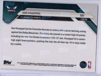 2025 Topps Now Kon Knueppel #151 Orange Foil /25 Charlotte Hornets Rookie RC Basketball Card
