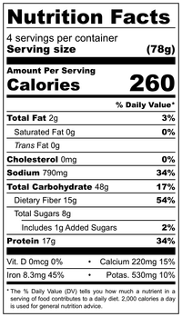 Instant Chili, Soy Free