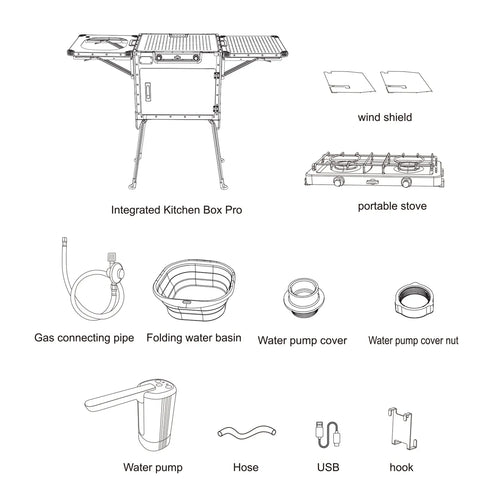 Integrated Kitchen Box