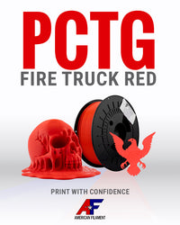 Fire Engine Red AF 1.75mm PCTG Filament