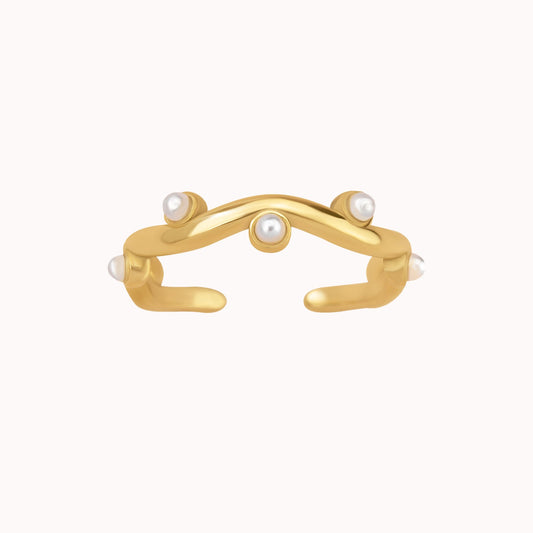 Iris Pearl Ring