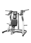 Power Leverage Iso Lateral Shoulder Press - Muscle D Fitness - Adjustable Seat - Weight Storage Pegs - Plate Load MIlitary Press