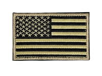 Tactical USA Flag Patch with Detachable Backing