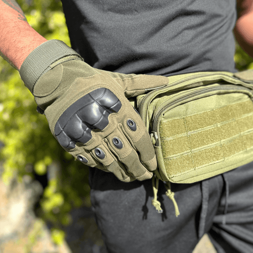 Tactical Military Airsoft Gloves for Outdoor Sports, Paintball, and Motorcycling with Touchscreen Fingertip Capability Jupiter Gear