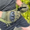 Tactical Military Airsoft Gloves for Outdoor Sports, Paintball, and Motorcycling with Touchscreen Fingertip Capability Jupiter Gear