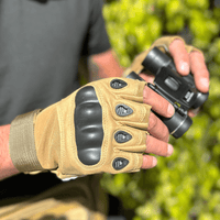 Tactical Fingerless Airsoft Gloves for Outdoor Sports, Paintball, and Motorcycling Jupiter Gear