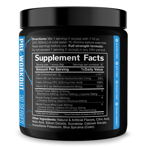 The Shadow! Pre-Workout