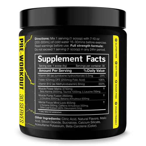 The Shadow! Pre-Workout