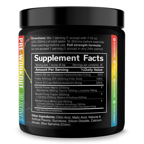 The Shadow! Pre-Workout