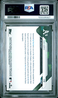Graded 2025 Topps Now Nick Kurtz #178 Gold Foil /50 Rookie RC Baseball Card PSA 9 Mint