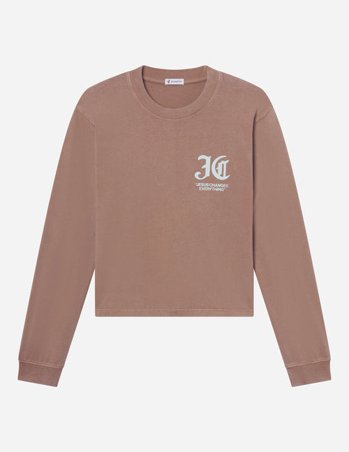 Jesus Changes Everything LS Heavyweight Tee