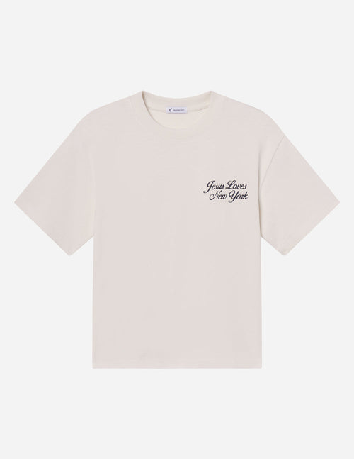 Jesus Loves New York Heavyweight Tee
