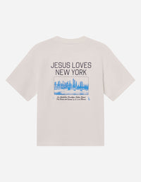 Jesus Loves New York Heavyweight Tee
