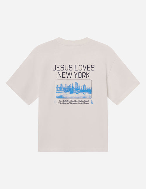 Jesus Loves New York Heavyweight Tee