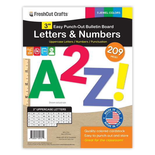 Bulletin Board Letters – 3 inch