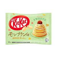 KitKat Mont Blanc Cake Autumn Sweets 10ct (116g) 4-pack