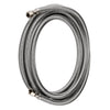 5ft Ice Maker Hose, with 1/4" Comp by 1/4" Comp Connection, Stainless Steel Braided Hose
