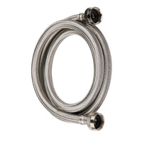 4ft Washing Machine Hose, Stainless Steel, Lead Free