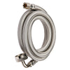 4ft Dishwasher Hose, with 90 Degree FGH Elbow Water Supply Line, Premium Braided Stainless Steel, Lead Free