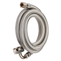 6ft Dishwasher Hose, with 90 Degree FGH Elbow Water Supply Line, Premium Braided Stainless Steel