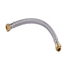 3/4" Push fit x 3/4" FIP, 18" Flexible Water Heater Connector Hose