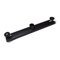 Linear Shower Drain 36" with Removable Grate, Matte Black Polished 304 Stainless Steel Shower Drain, Shower Drain, Floor Shower Drain with Hair Strainer, Adjustable Levelingft