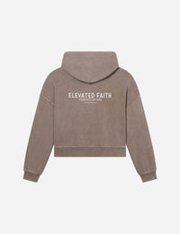Kingdom Club Brown Full-Zip Hoodie