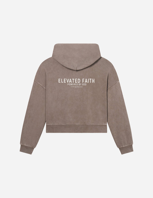 Kingdom Club Brown Full-Zip Hoodie