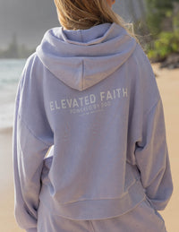 Kingdom Club Lavender Full-Zip Hoodie