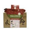 Laser Engraved Bamboo Yoga Block & Strap Combo