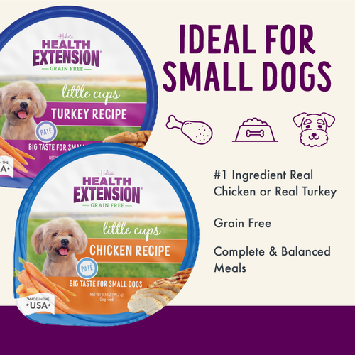 Little Cups for Small Breed