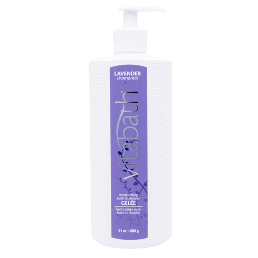 Vitabath Lavender Chamomile Moisturizing Bath & Shower Gelee 21 oz