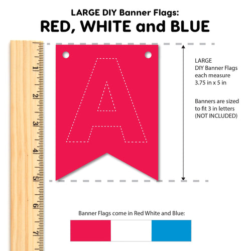 Large DIY Banner Flags