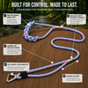 Pet Life ® 'Neo-Craft' Handmade One-Piece Knot-Gripped Training Dog Leash