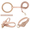 Pet Life ® 'Ever-Craft' Boutique Series Beechwood and Leather Designer Dog Leash