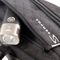 Serfas Ark Expandable Half-Frame Bicycle Bag (Black)