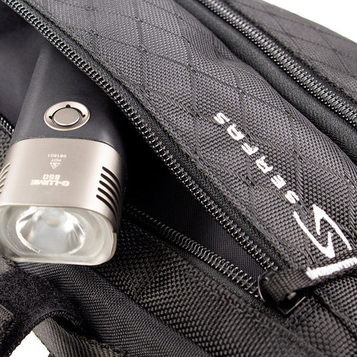 Serfas Ark Expandable Half-Frame Bicycle Bag (Black)