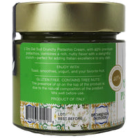 LOro Del Sud, Crunchy Pistachio Cream Premium 40% Pistachios, 7oz (200g)