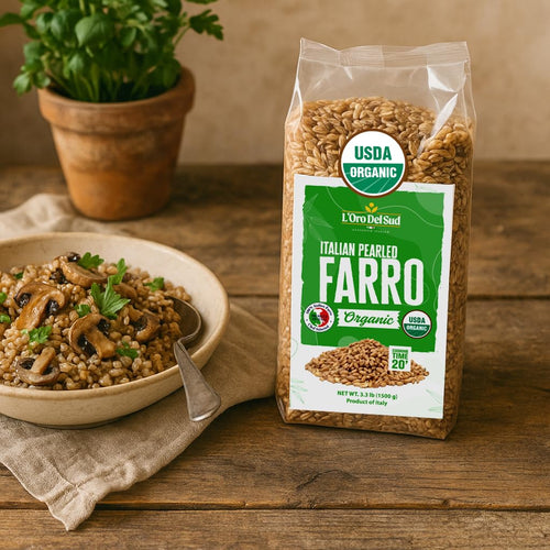 L’Oro Del Sud, Organic Italian Farro, 3.2 lb (1.5 kg)