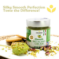 LOro Del Sud, Pistachio Cream Premium 45% Pistachios, 7oz (200g)