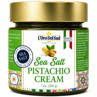 LOro Del Sud, Sicilian Pistachio Cream with Sea Salt, 7oz (200g)