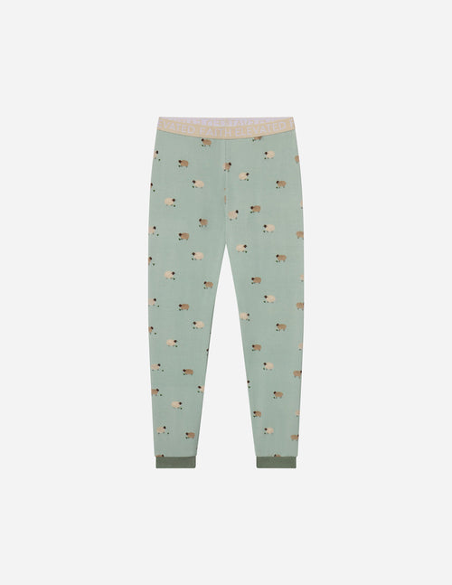 Lamb Bamboo Kids Pajama Set