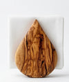 Olive Wood Napkin Holder