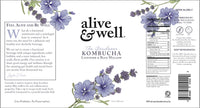 Lavender & Blue Mallow Kombucha Organic Bubble Goods